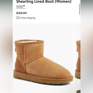 UGG Classic Mini II Genuine Shearling Lined Boot